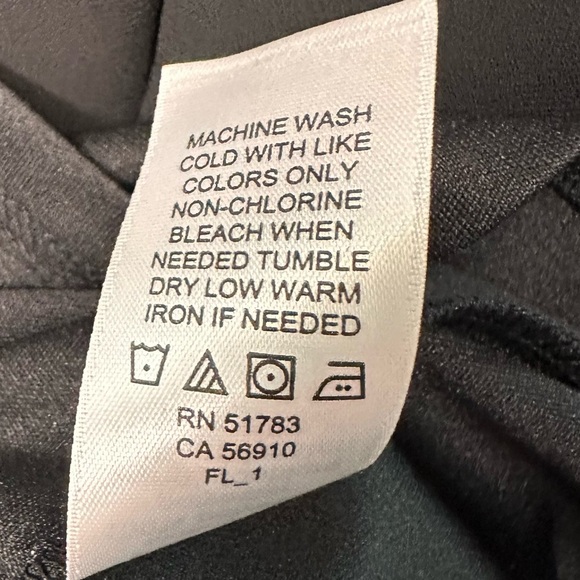 NWT Maurices Elegant Split Sleeve Black Dress Size 4X - Picture 8 of 8